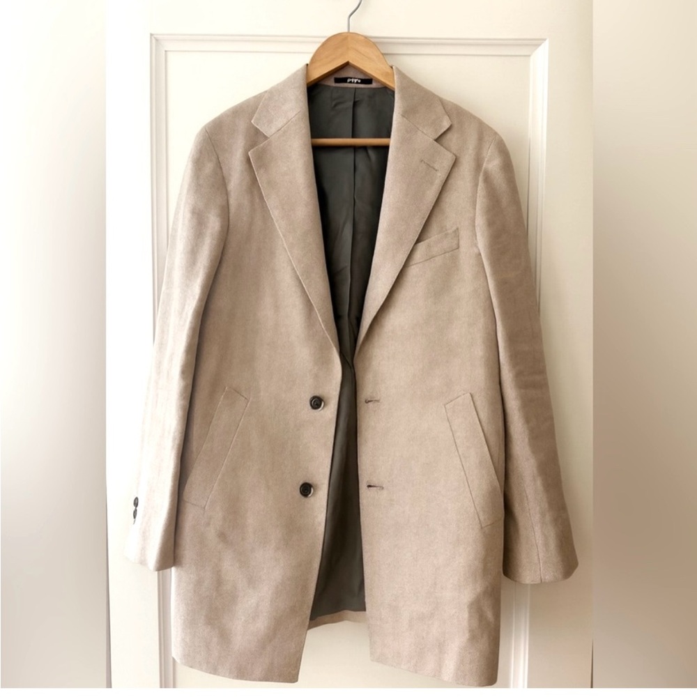LANIFICIO F.LLI CERRUTI DAL Tan SLIM FIT JACKET